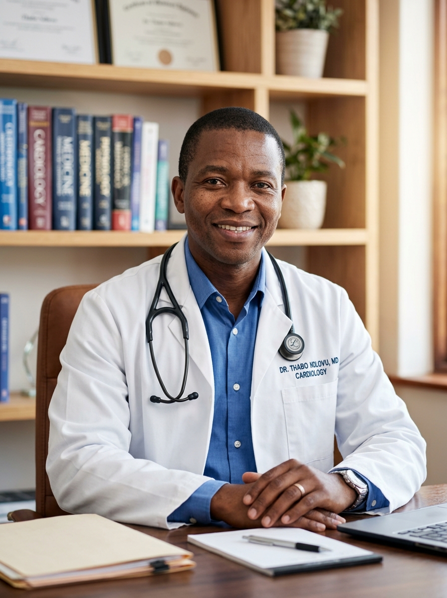 Dr. Thabo Ndlovu — South African Cardiologist at Avanthera Medical Center Baton Rouge