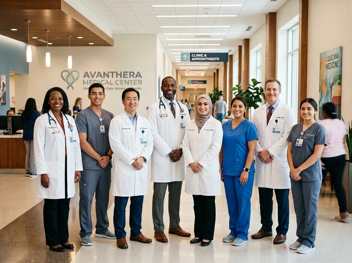 Avanthera Medical Center Healthcare Professionals and Doctors in Baton Rouge, LA